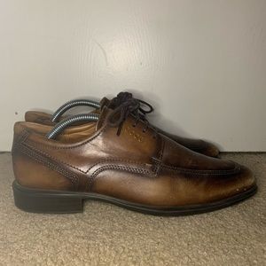 Brown Ecco Dress Shoes